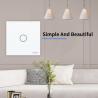Buy cheap Euro Standard Touch Light Switch 1 Gang Single Wire Switches For Home from wholesalers