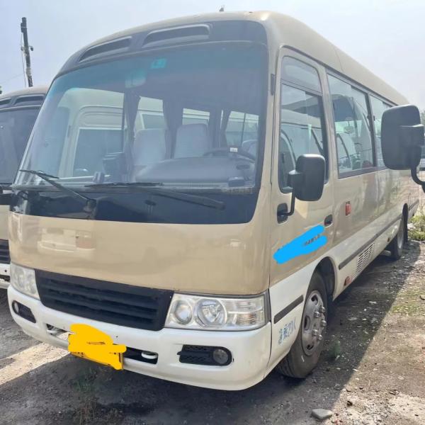 Buy cheap Left Drive 30 Seater Toyota Coaster Bus 7005*2040*2785mm Dimensions Affordable from wholesalers