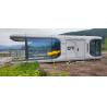 Buy cheap Hotel Accommodation 38 M2 Model E7 Solar Capsule House With Luxury Apple Cabin Design from wholesalers