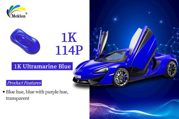 Buy cheap 1K Ultramarine Blue Automotive Car Paint Refinish automotive refinish paint from wholesalers