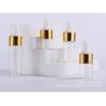 Buy cheap Transparent Rose Gold Glass Dropper Bottle 1ml 2ml 3ml 5ml Essential Oil Sample Trial from wholesalers