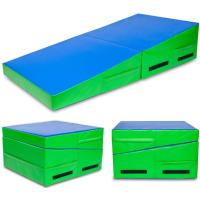 Buy cheap Edge Stitching Craftsmanship Home Use 149"X74"X35" Incline Gymnastics Mats product