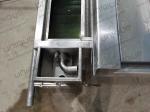 2021 Sand Blasting Automatic Cut Lettuce Salad Leaf Cutting Chopping Slicing