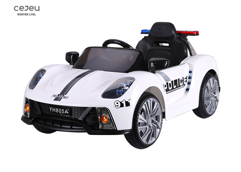 Police Convertible Kids Ride On Toy Car 1 Seater 12v EN62115