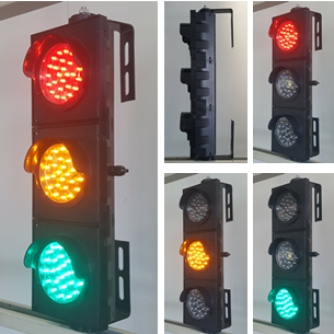 Flip Door Integrated Housing 3-Aspect Body 100MM Body Road Traffic Light Part