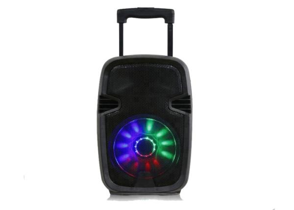 Buy cheap Active Battery Rechargeable Portable Trolley Speaker With Wheels 10 Inch from wholesalers