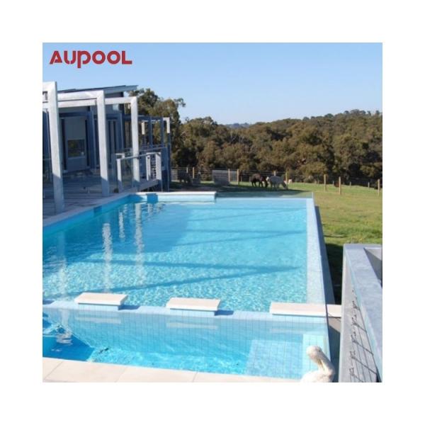 Buy cheap Family Swimming Pool Long 8 Meter Outdoor Massage Spa with Endless Acrylic Glass Pool from wholesalers