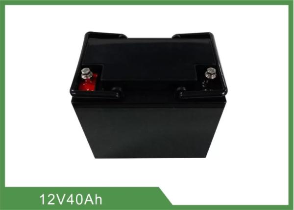 Buy cheap Pollution Free MSDS 12.8V 40ah Lifepo4 Battery / 12 v Lithium Iron Battery from wholesalers