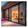 Buy cheap Customized Color Design Aluminum Double Glass Sliding Door Frameless from wholesalers
