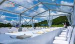 Noble Outdoor Wedding Reception Tent , Sun Shade Marquee Event Tent