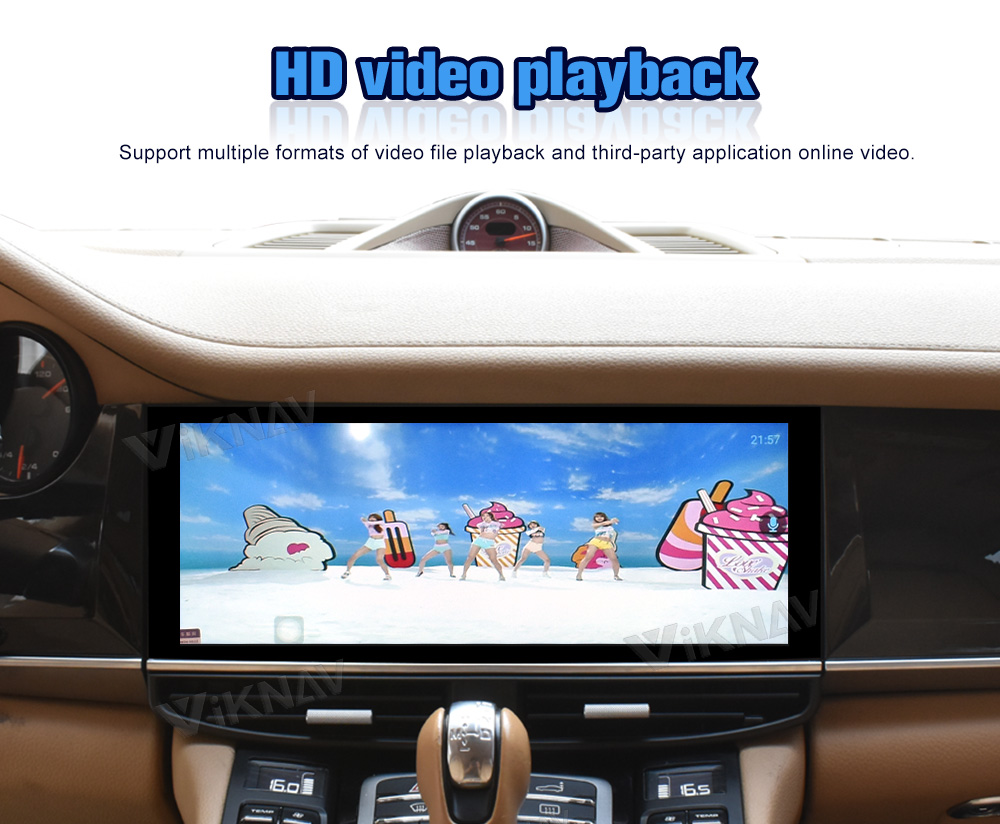 Viknav Car Radio For Porsche Panamera(2010-2016)12.3 inch Blue light screen Multimedia Player GPS Navigation DVD Auto