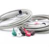 Buy cheap Contec Leadwire Set 5 Trunk ECG Holter 12 Leads Cable from wholesalers
