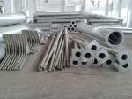 Hot Dip Galvanized 6m Street Lighting Pole with single or double arm