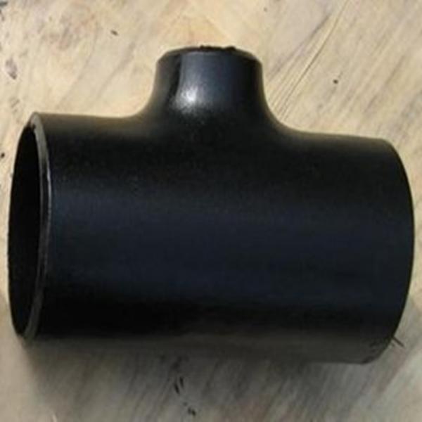 Buy cheap Sch40 Carbon Steel Reducing Tee Black White A234 WPB CT20 Q235 from wholesalers