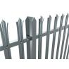 Buy cheap Green PVC Coated Palisade Fence / Euro Fence For Colleges And Universities from wholesalers