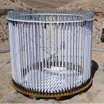 Wind Tower Foundation Anchor Cage Astm A615 Gr 75 Pre Assembled Threaded Bar