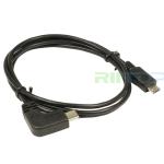 USB 3.1 Type C Male 90 Degree to Micro USB 2.0 5Pin Male Data Cable