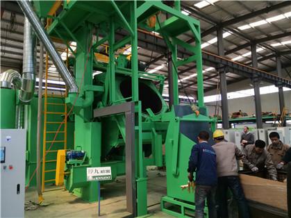 Buy cheap Auto Feeding System Drum Type Shot Blasting Machine Forged Parts Cleaning from wholesalers