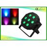 Buy cheap Plastic House 7 X 10w Led DJ Stage Light 4 In 1 Rgbw Led Flat Par Light from wholesalers