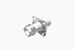 TNC Straight Female 4-hole Flange RF Coaxial Connector for SFF-50-1.5-1/SYV-50-2
