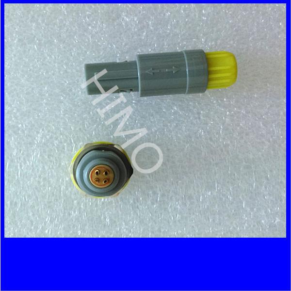 4pin Lemo plastic yellow more pins connectors with reasonable price and good