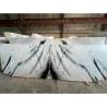 Buy cheap Black Veins White Marble Panda White Wall Flooring Stairs Natural Marble Stone Slab from wholesalers