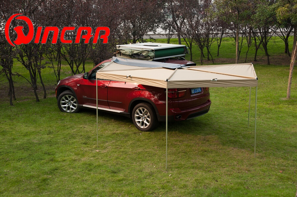 4WD Waterproof polyester and ripstop canvas roof top tent from Ningbo Wincar