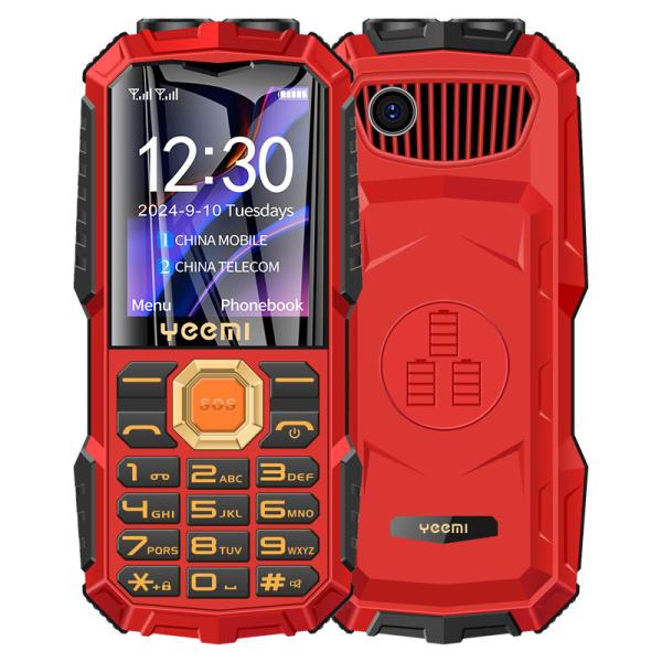 YEEMI Q7 GSM 2G Feature Phone Big Buttons 1.77''Display Dual SIM 2400mAh