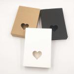 White Black Brown Modern Gift Offset Printing Kraft Paper Packaging Box