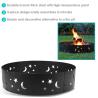 Buy cheap Outdoor Patio Black Bonfire Camping 360 Degree Round Heavy Duty Portable Wood Burning Firepit with Poker from wholesalers