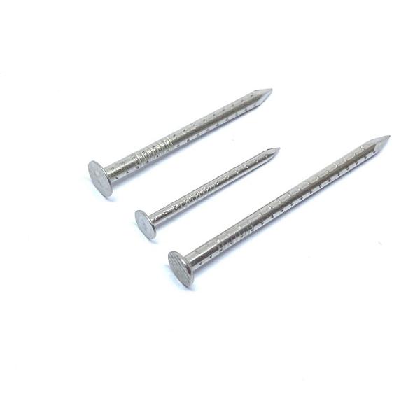 Buy cheap 4.0 X 90MM Four Hollow Shank Nails , Lost / Flat Head Nails Stainless Steel 304 from wholesalers