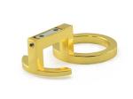 Article Gold Coat Cloth Hanging Hooks Chrome Bag Holder For Livingroom