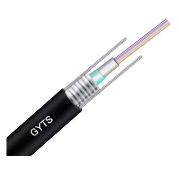 Buy cheap Number of Conductors 4 Fibconet FTTH ADSS GYTS Armored Outdoor Drop Fiber Optic Cable from wholesalers