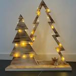 Exquisite wooden Christmas tree decoration High quality table decoration