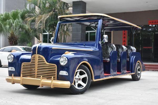 Buy cheap 11 seater Cabin Electric Vintage Cars 7.5kW AC motor , Max speed ≤ 30km/h from wholesalers