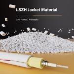 Armored Optical Cable Single Core Single Mode G657A2 LSZH White 3.0mm