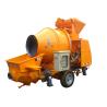 Buy cheap Cement pumping machine towable 40m3/h hydraulic small concrete mixer pump for sale from wholesalers