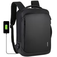 Buy cheap BSCI Business Laptop Backpack 15.6 Inch USB Charging Leather Computer Bag 1000g product