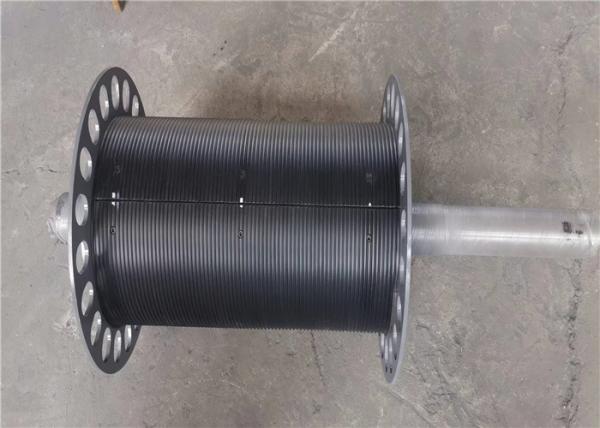 Quality Anti Static Insulation Rope Drum Covered With LEBUS Groove Nylon Sleeves for sale
