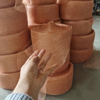 Buy cheap 100mm 127mm Copper Mesh Rolls 15.2m Waterproof High Density 40 product