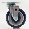 Buy cheap 100mm PU Trolley Wheels Heavy Duty from wholesalers