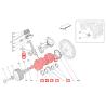Buy cheap For Maserati Quattroporte Ghibli Levante Crankshaft w/ Bearings OEM 323957 868821 from wholesalers