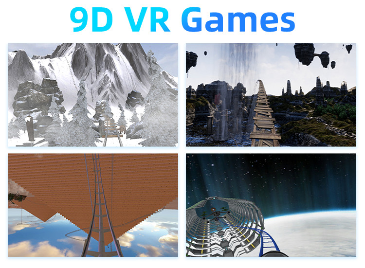 1080 Rotation Game VR Simulator Machine For VR Gaming Arcade