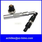 mini FGG.0B.302.CLAD 2 pin metal connector lemo straight plug