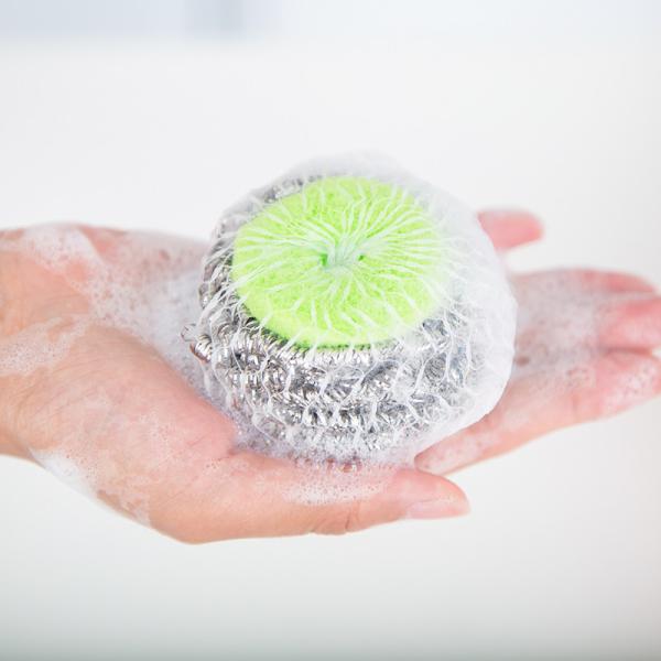 Buy cheap Antibacterial Kitchen Cleaning Sponge , SS Dish Wash Sponge For Household Usage from wholesalers