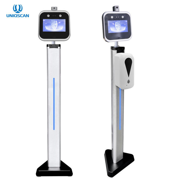 0.5 meter IR 5'' Biometric Touch Screen Facial Recognition Barrier Gate