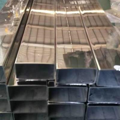 Buy cheap Industrial Rectangular TP304 Stainless Steel Pipe 2mm Thickness from wholesalers