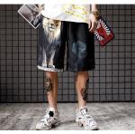 3XL 4XL Plus Size Baggy Five Cent Tie Dye Shorts Athletic Basketball Half Pant