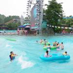 2m Height Outdoor Tsunami Wave Pool For Aqua Amusement Park