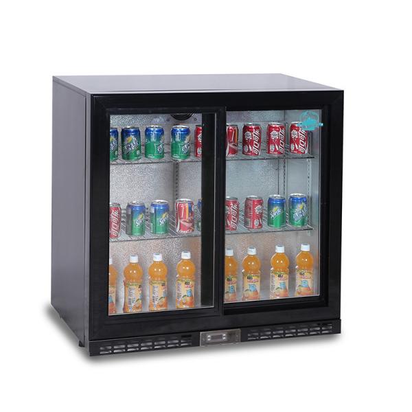 Buy cheap 220L Double Glass Door Under Counter Back Bar Cooler Buy Beer Cooler Fridge from wholesalers